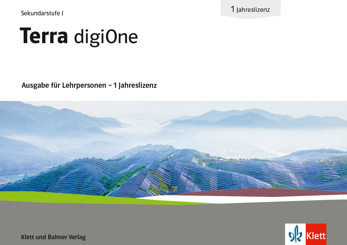 Terra digiOne Ausgabe für Lehrpersonen, Jahreslizenz