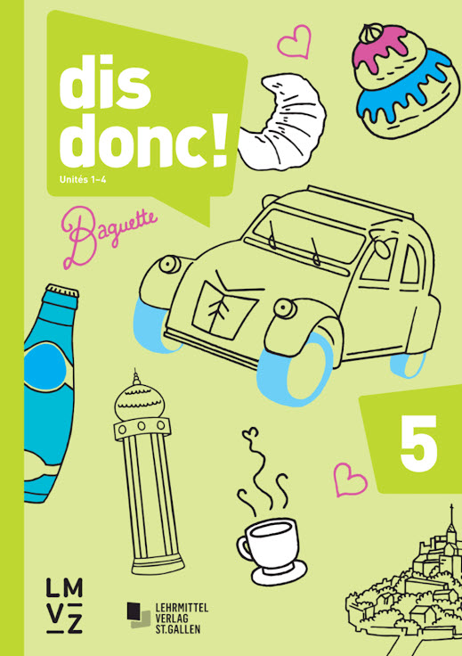 dis donc! 5 Arbeitsbuch 1 + 2 mit Lösungen