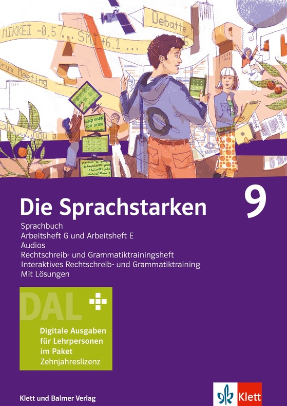 Die Sprachstarken 9 Digitale Ausgabe für Lehrpersonen
