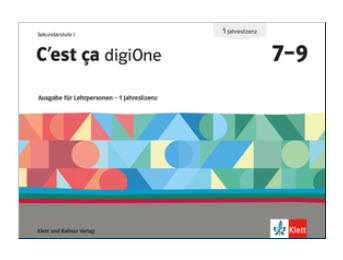 C'est ça 7-9 digiOne E/G - Jahreslizenz Lehrperson