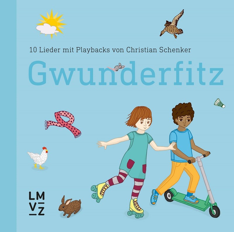 Kinder begegnen Natur und Technik Musik-CD Gwunderfitz ink. Playbacks