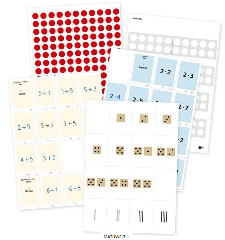Mathwelt 1 Zusatzmaterialien zum Set