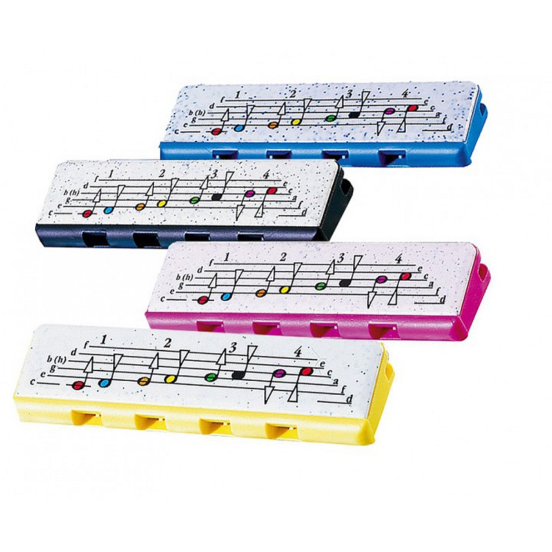 Mundharmonika Hohner Speedy 24 Stück in 4 Farben