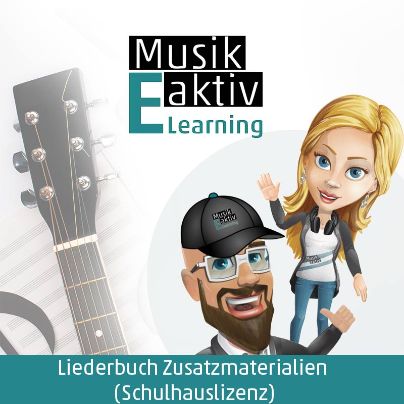 Musik aktiv Schulhauslizenz (Zusatzmaterial Liederbuch)