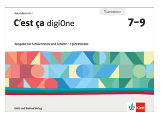 C'est ça 7-9 digiOne E/G Ausgabe für SuS, Jahreslizenz