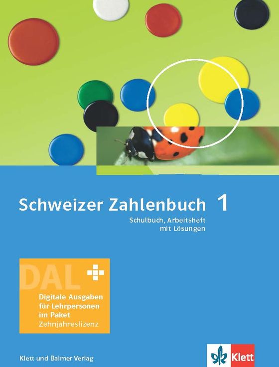 Schweizer Zahlenbuch 1 DAL Schulbuch & Arbeitsheft mit Lösungen